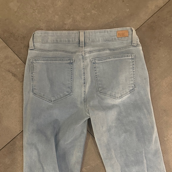 EUC Paige Lou Lou mid-rise flare jeans - women’s size 28 - Picture 11 of 13